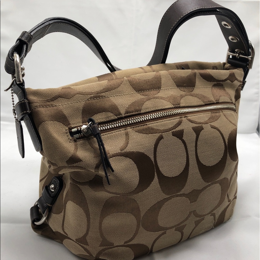 Coach signature Canvas Hobo Bag D1159-F15067